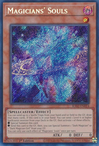 Magicians' Souls (Secret Rare) [RA02-EN014] Secret Rare