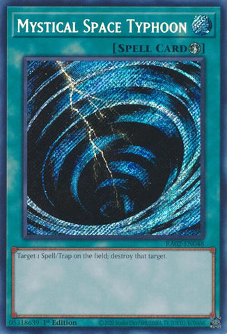 Mystical Space Typhoon (Secret Rare) [RA02-EN048] Secret Rare