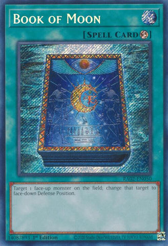 Book of Moon (Secret Rare) [RA02-EN050] Secret Rare