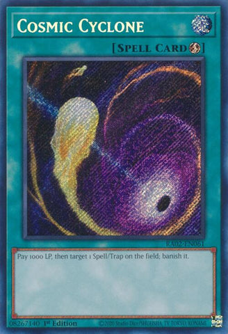 Cosmic Cyclone (Secret Rare) [RA02-EN061] Secret Rare