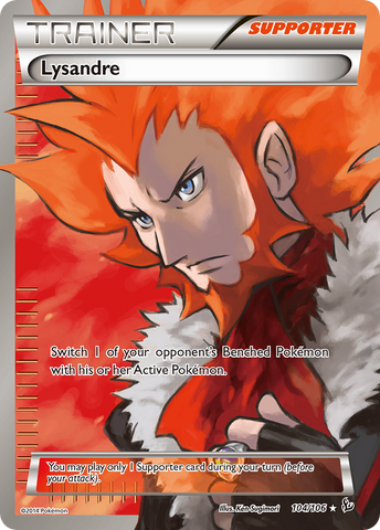 Lysandre (104/106) [XY: Flashfire]