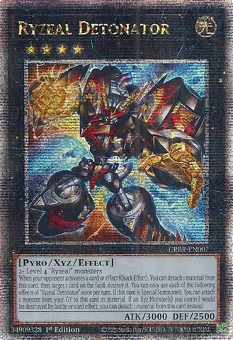 Ryzeal Detonator (Quarter Century Secret Rare) [CRBR-EN007] Quarter Century Secret Rare