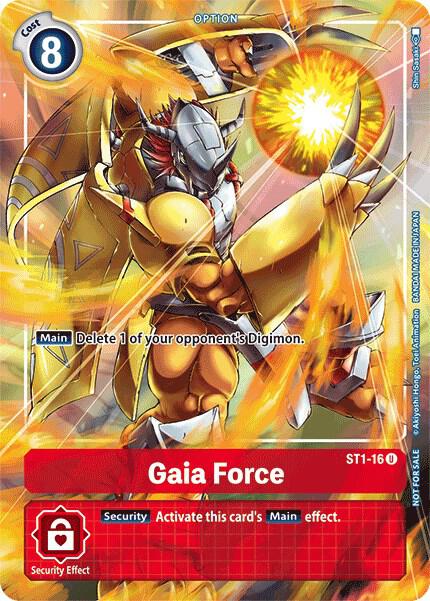 Gaia Force - ST1-16 (Tamer's Evolution Box)